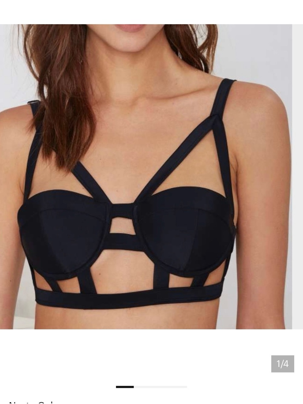 Nasty Gal Crossfire bikini top S